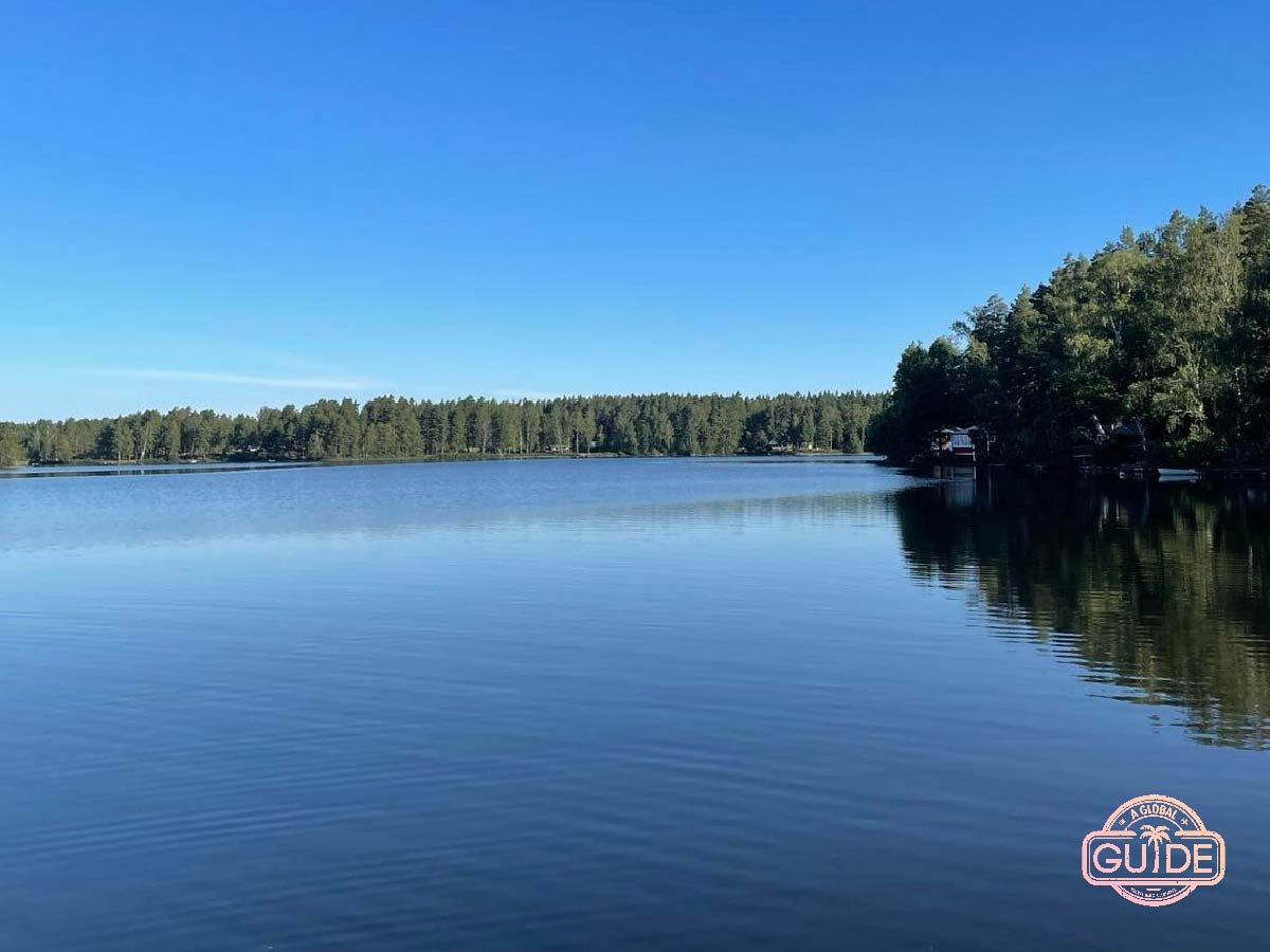 A big lake in Småland